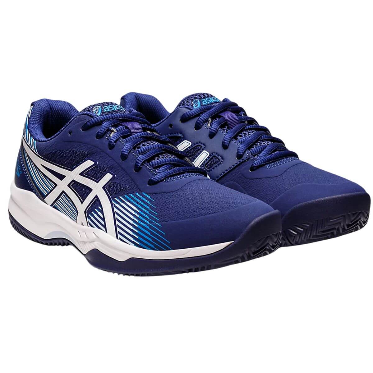 Zapatilla Asics Mujer Gel Game 8 Clay Azul Celeste - Sur SportsZapatillas