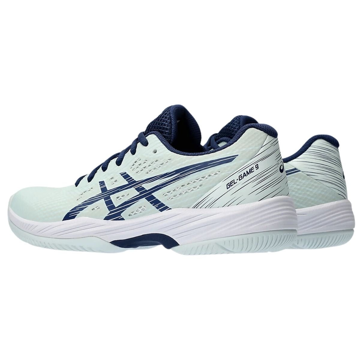 Zapatilla Asics Mujer Gel Game 9 Clay/OC Pale Mint Blue Expanse - Sur SportsZapatillas