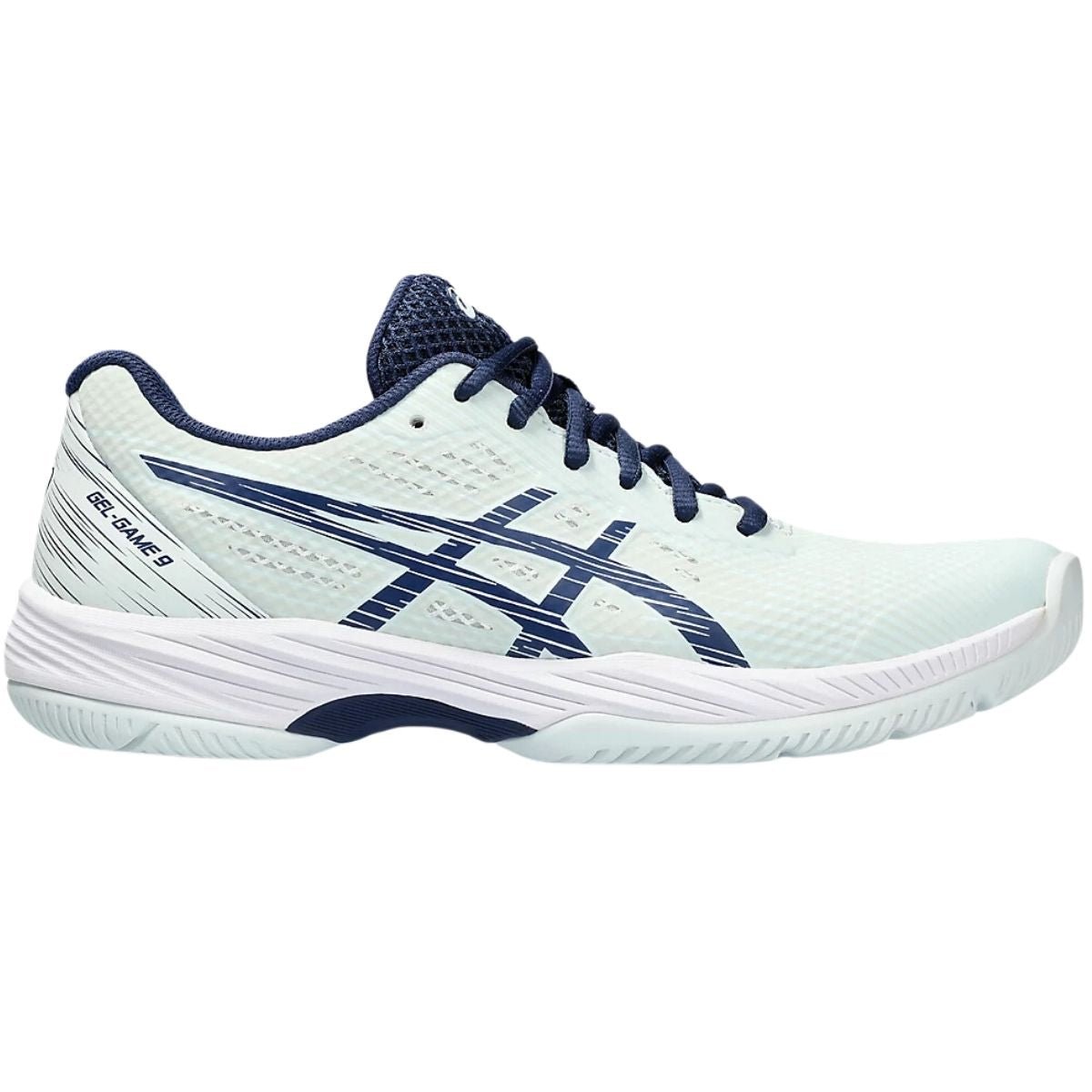 Zapatilla Asics Mujer Gel Game 9 Clay/OC Pale Mint Blue Expanse - Sur SportsZapatillas