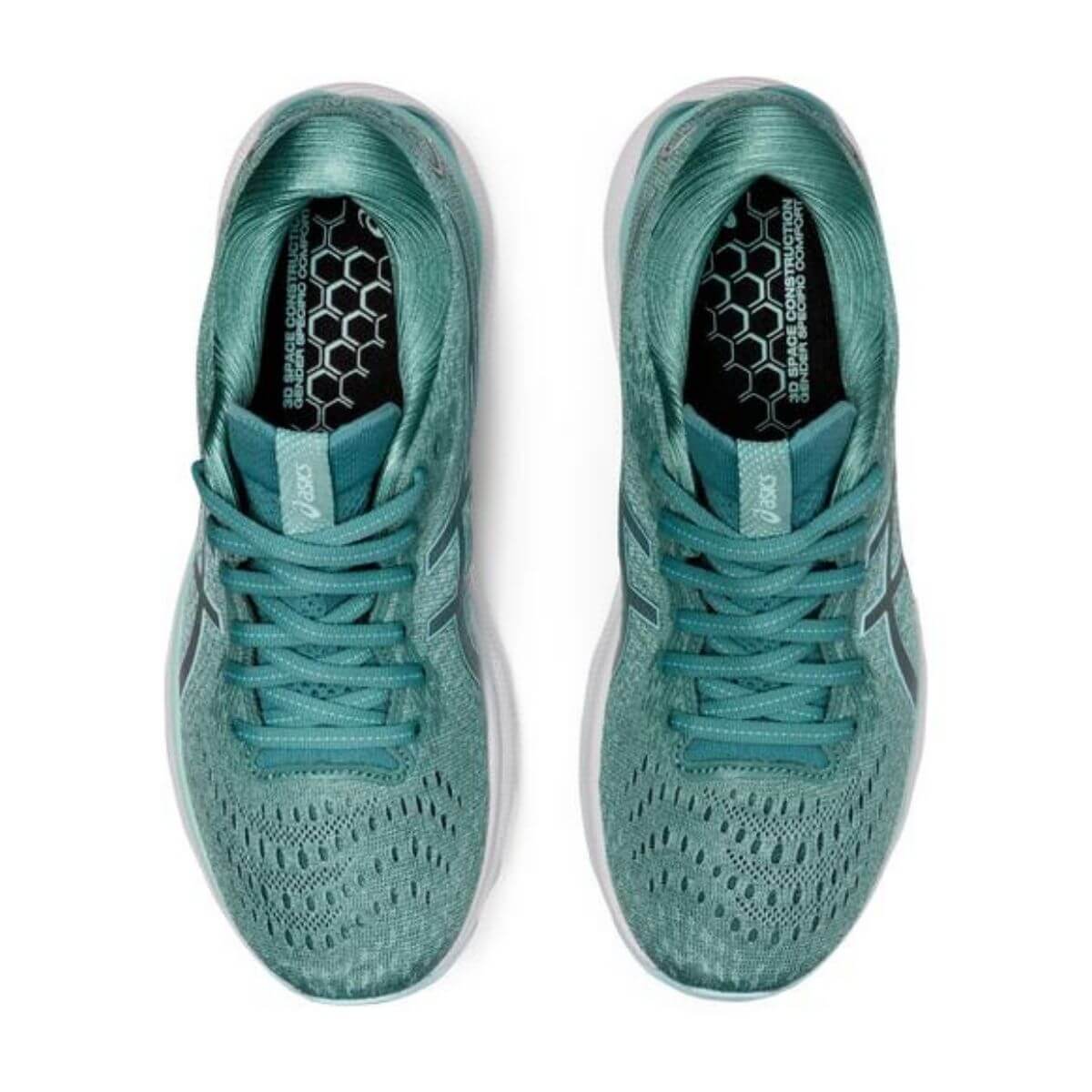 Zapatilla Asics Mujer Gel Nimbus 24 Celeste Gris - Sur SportsZapatillas