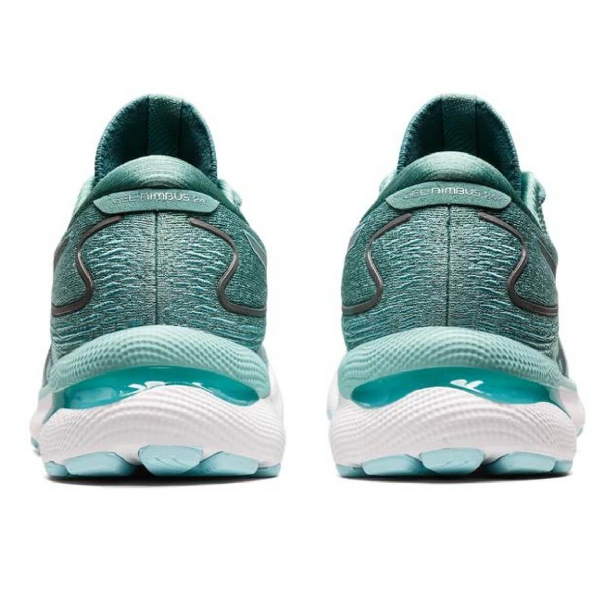 Zapatilla Asics Mujer Gel Nimbus 24 Celeste Gris - Sur SportsZapatillas