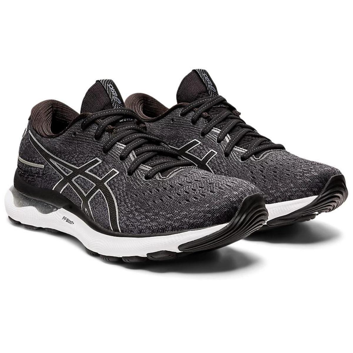 Zapatilla Asics Mujer Gel - Nimbus 24 Negro Gris - Sur SportsZapatillas