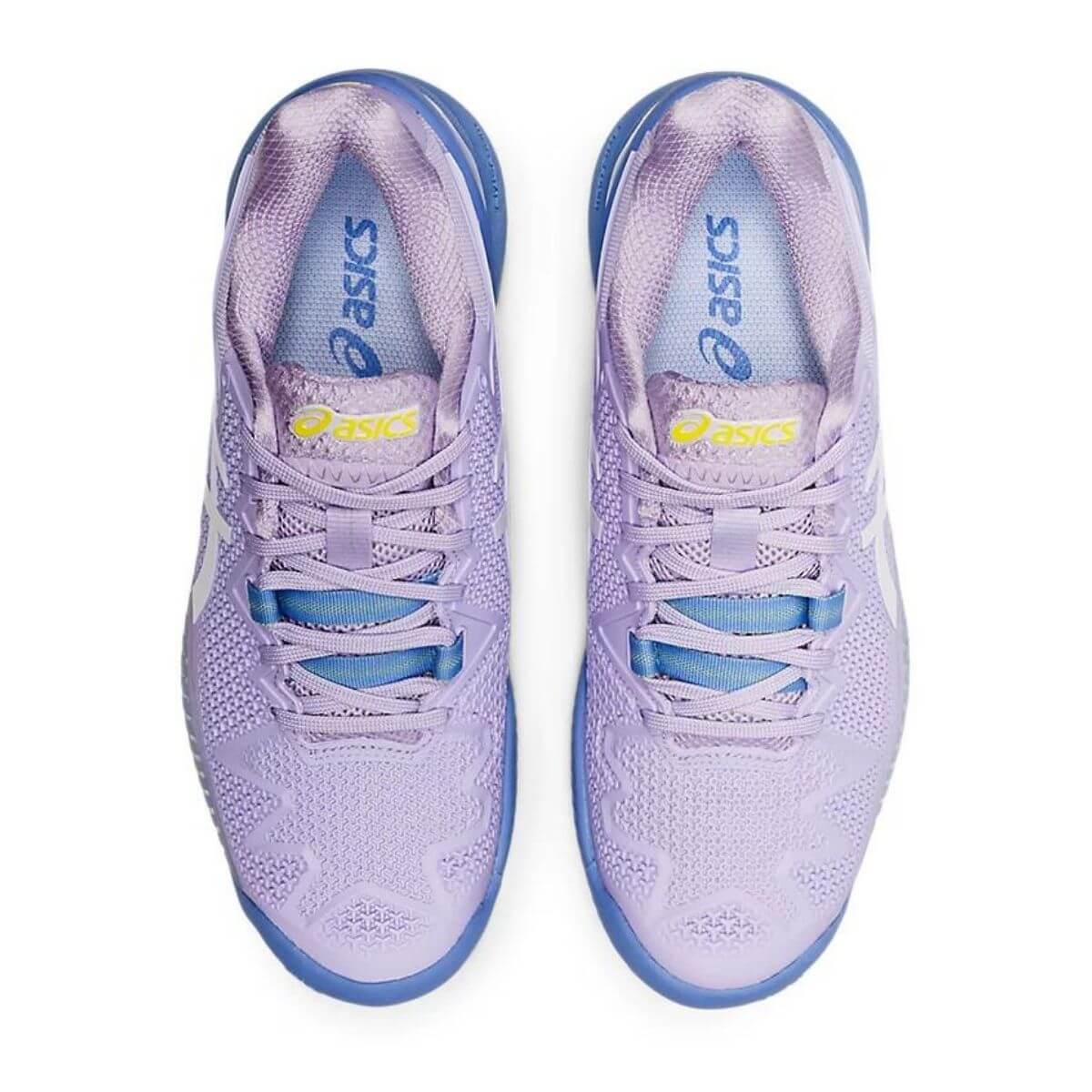Zapatilla Asics Mujer Gel Resolution 8 Clay Lila Blanco 6 - Sur SportsZapatillas