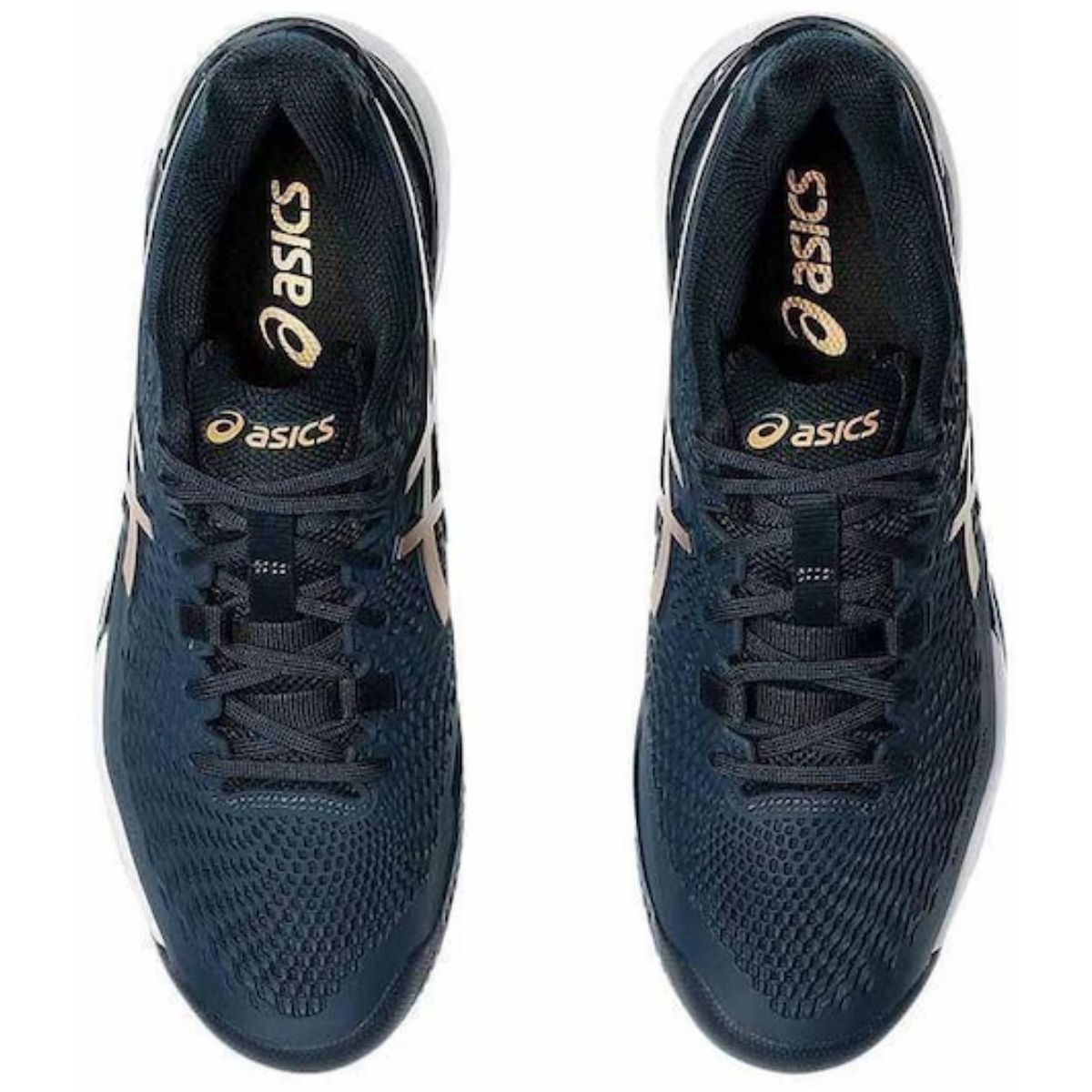 Zapatilla Asics Mujer Gel Resolution 9 Clay French Blue Pure Gold - Sur SportsZapatillas