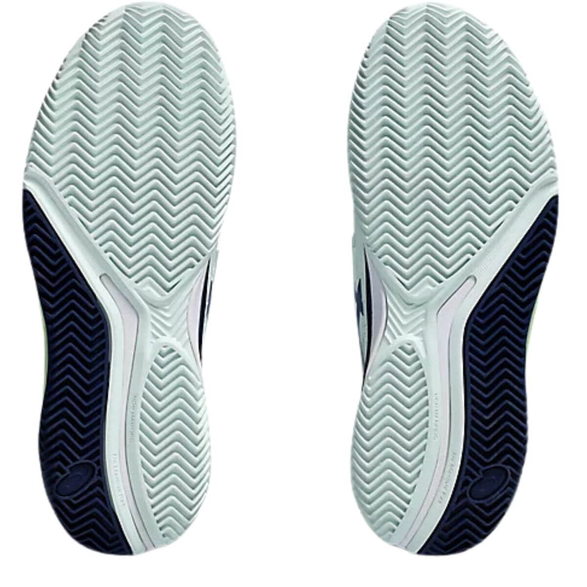 Zapatilla Asics Mujer Gel Resolution 9 Clay Pale Mint Blue Expanse - Sur SportsZapatillas
