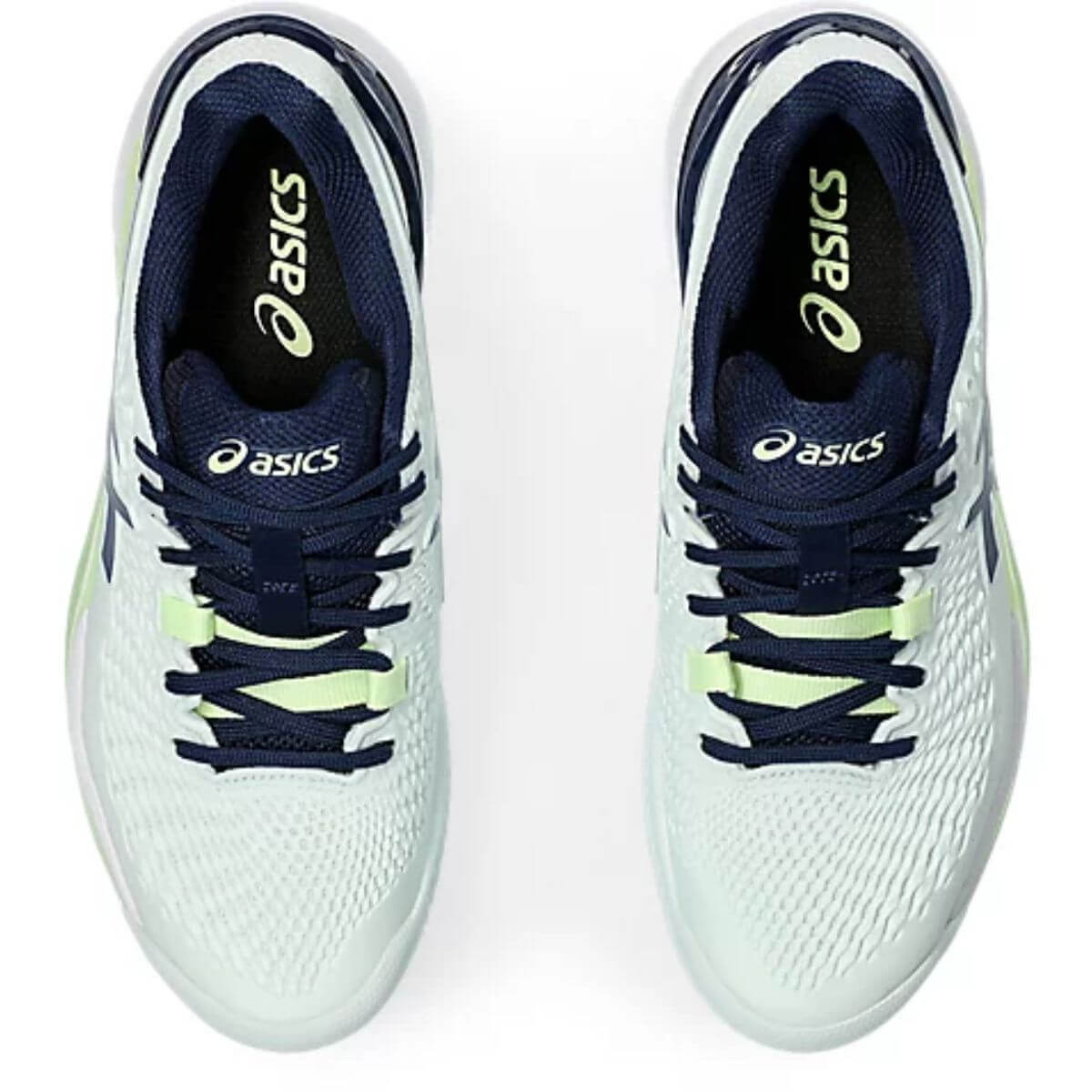 Zapatilla Asics Mujer Gel Resolution 9 Clay Pale Mint Blue Expanse - Sur SportsZapatillas