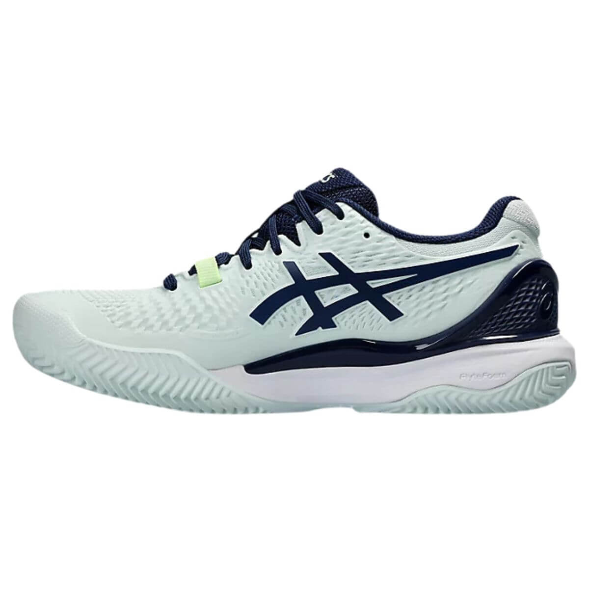Zapatilla Asics Mujer Gel Resolution 9 Clay Pale Mint Blue Expanse - Sur SportsZapatillas