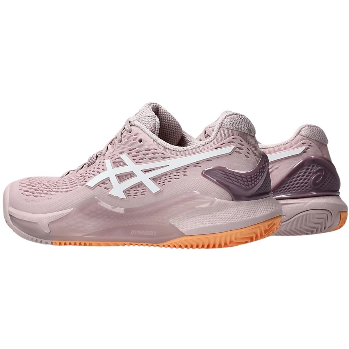 Zapatilla Asics Mujer Gel Resolution 9 Clay Watershed Rose White - Sur SportsZapatillas