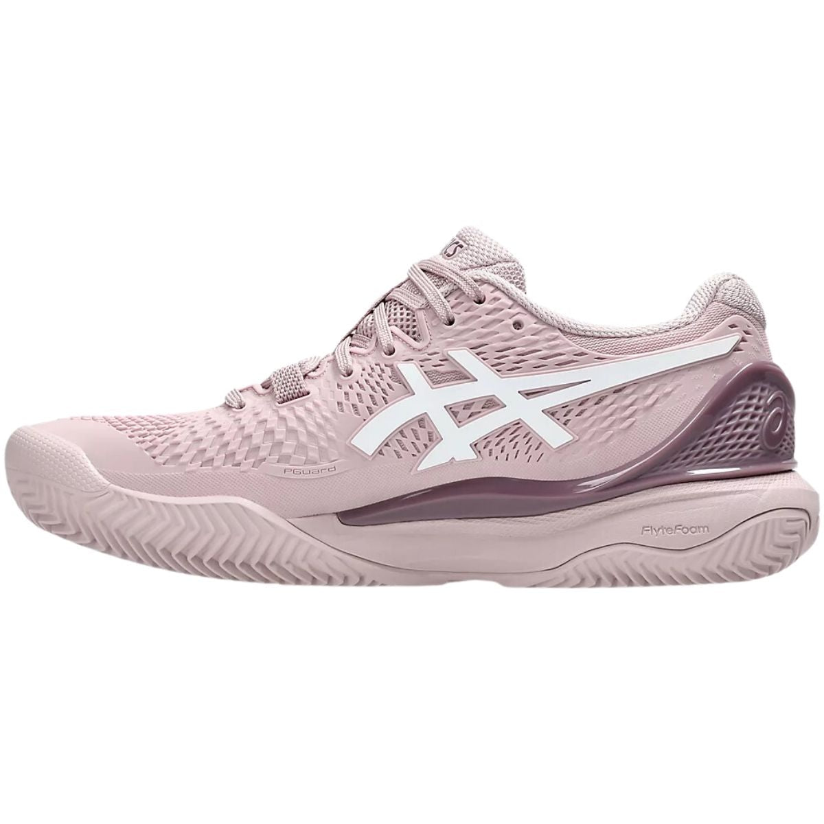 Zapatilla Asics Mujer Gel Resolution 9 Clay Watershed Rose White - Sur SportsZapatillas