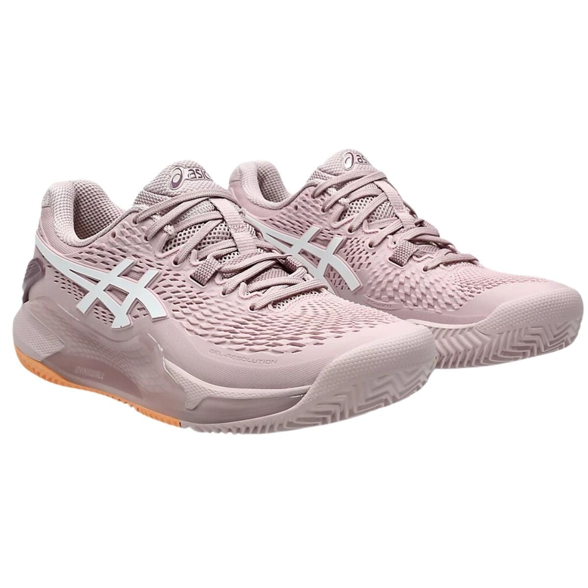 Zapatilla Asics Mujer Gel Resolution 9 Clay Watershed Rose White - Sur SportsZapatillas