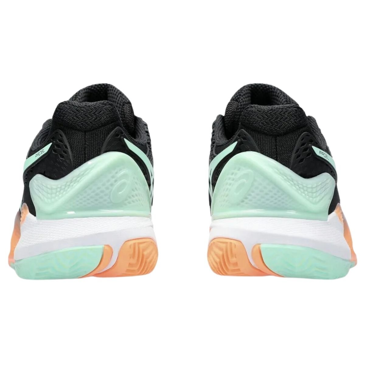 Zapatilla Asics Mujer Gel Resolution 9 Padel Black Mint Tint - Sur SportsZapatillas