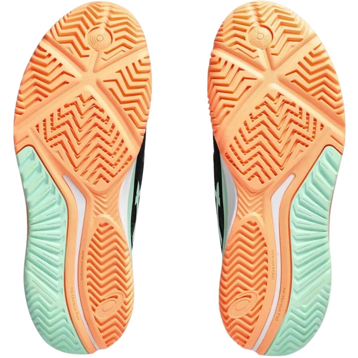 Zapatilla Asics Mujer Gel Resolution 9 Padel Black Mint Tint - Sur SportsZapatillas