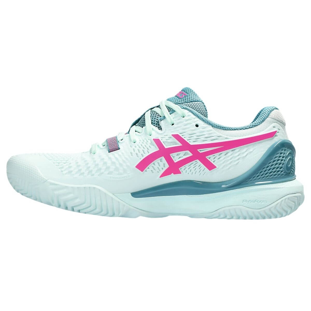 Zapatilla Asics Mujer Gel Resolution 9 Padel Soothing Sea Hot Pink - Sur SportsZapatillas