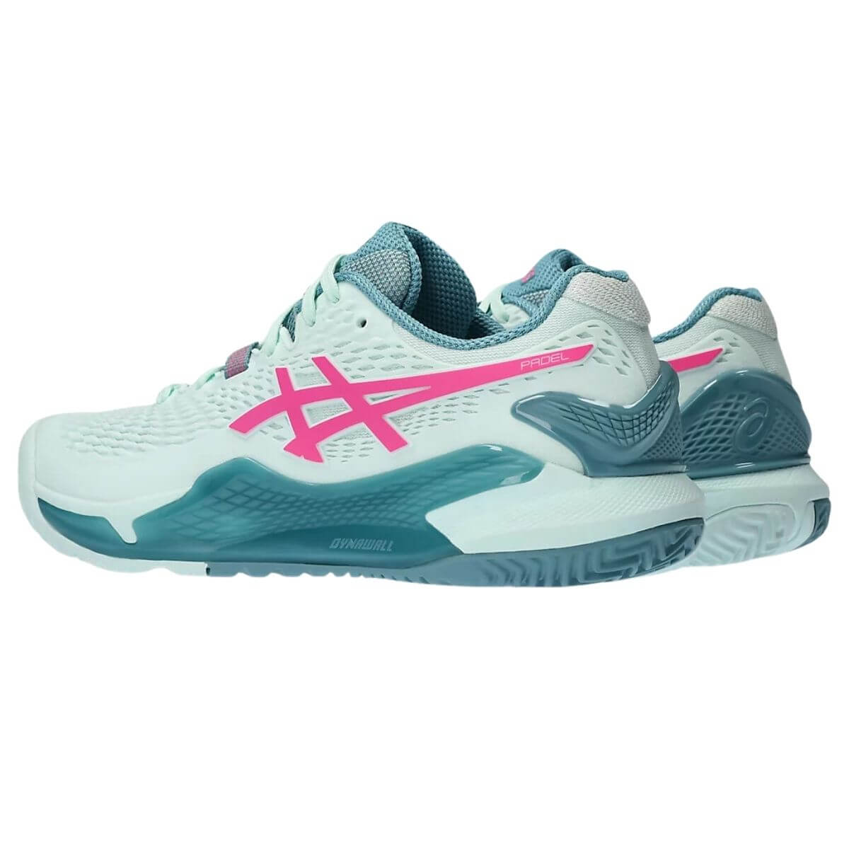 Zapatilla Asics Mujer Gel Resolution 9 Padel Soothing Sea Hot Pink - Sur SportsZapatillas