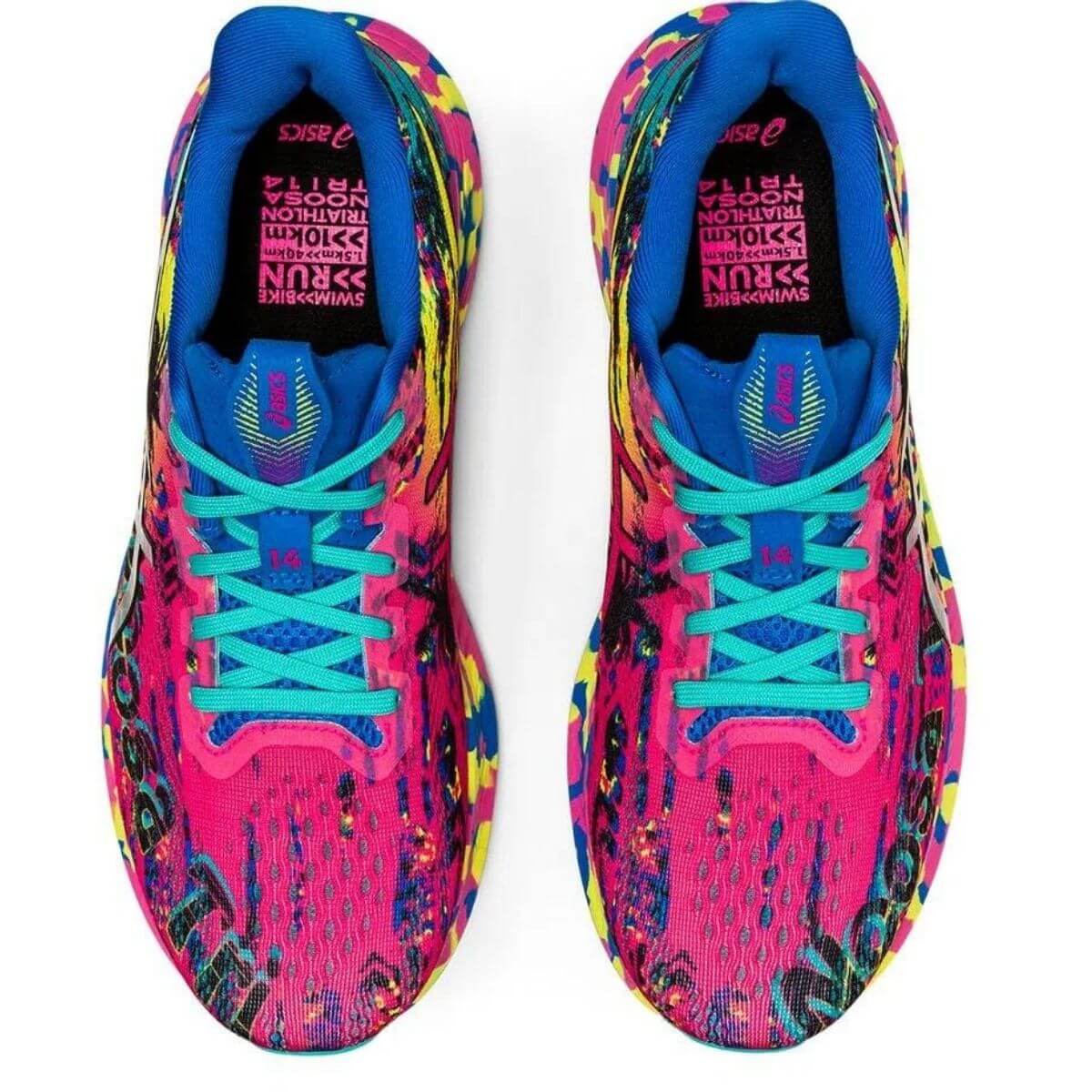 Zapatilla Asics Mujer Running Noosa Tri 14 Rosada Celeste - Sur SportsZapatillas