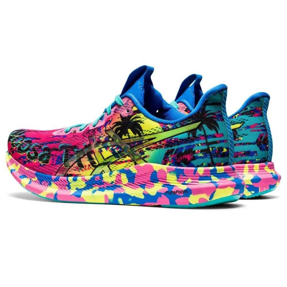 Zapatilla Asics Mujer Running Noosa Tri 14 Rosada Celeste - Sur SportsZapatillas