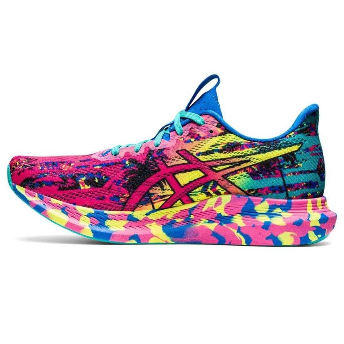 Zapatilla Asics Mujer Running Noosa Tri 14 Rosada Celeste - Sur SportsZapatillas