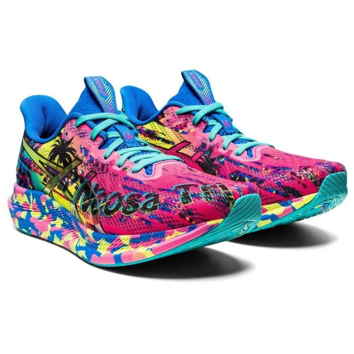 Zapatilla Asics Mujer Running Noosa Tri 14 Rosada Celeste - Sur SportsZapatillas