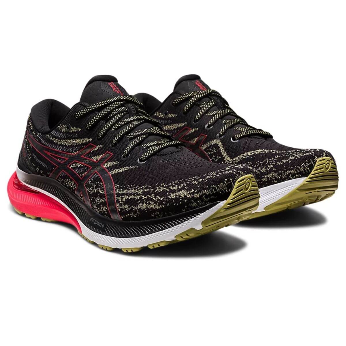 Zapatilla Asics Running Gel Kayano 29 Black Electric Red - Sur SportsZapatillas