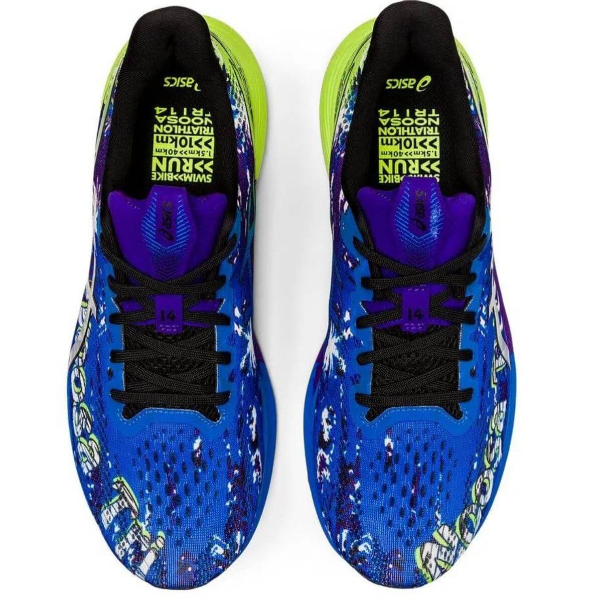 Zapatilla Asics Running Noosa Tri 14 Azul Electrico Negro - Sur SportsZapatillas