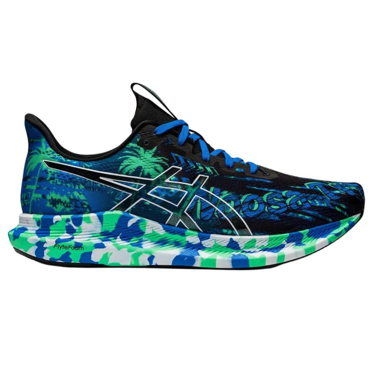 Zapatilla Asics Running Noosa Tri 14 Negro Azul - Sur SportsZapatillas