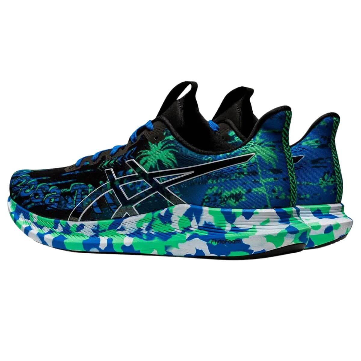Zapatilla Asics Running Noosa Tri 14 Negro Azul - Sur SportsZapatillas