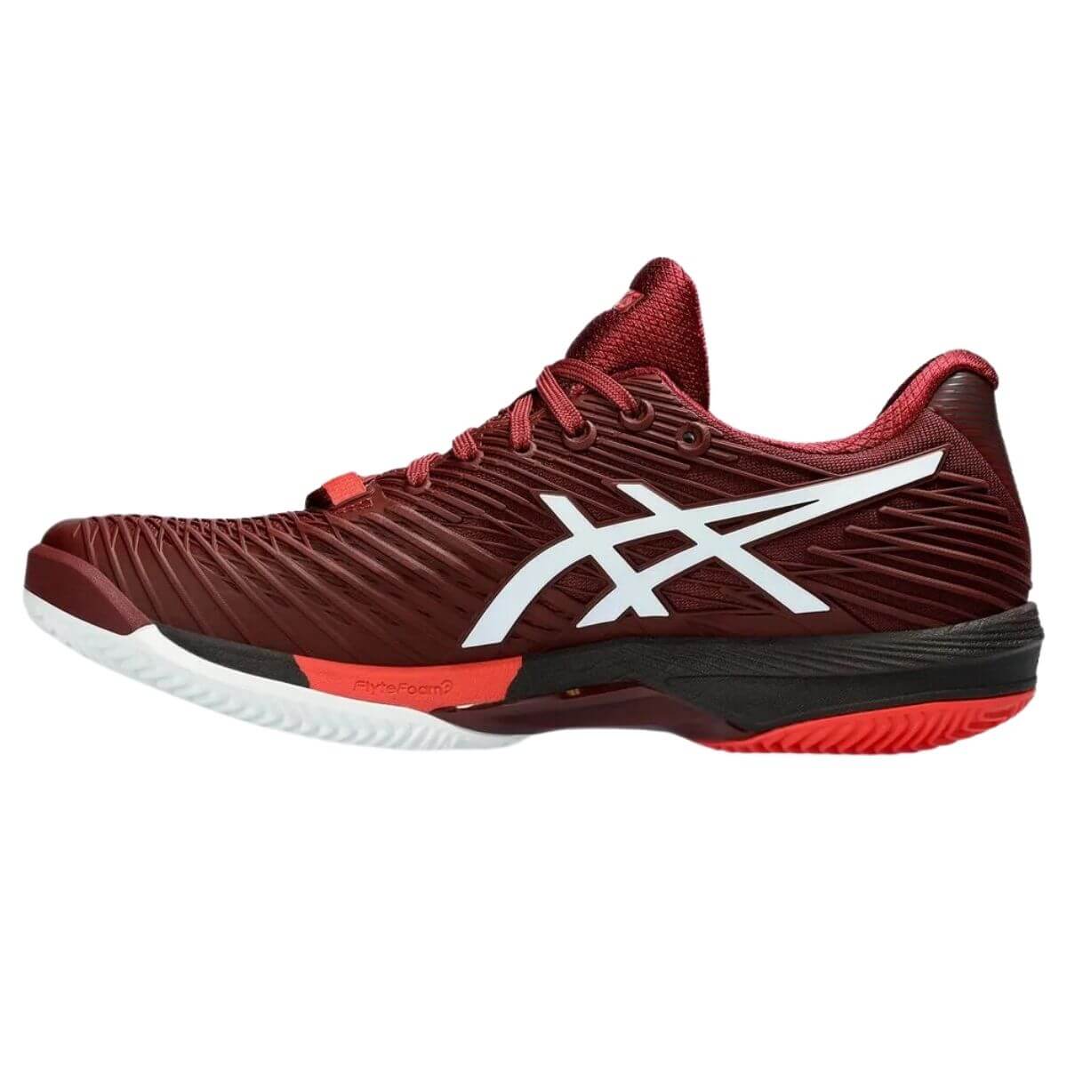 Zapatilla Asics Solution Speed FF 2 Clay Antique Red - Sur SportsZapatillas