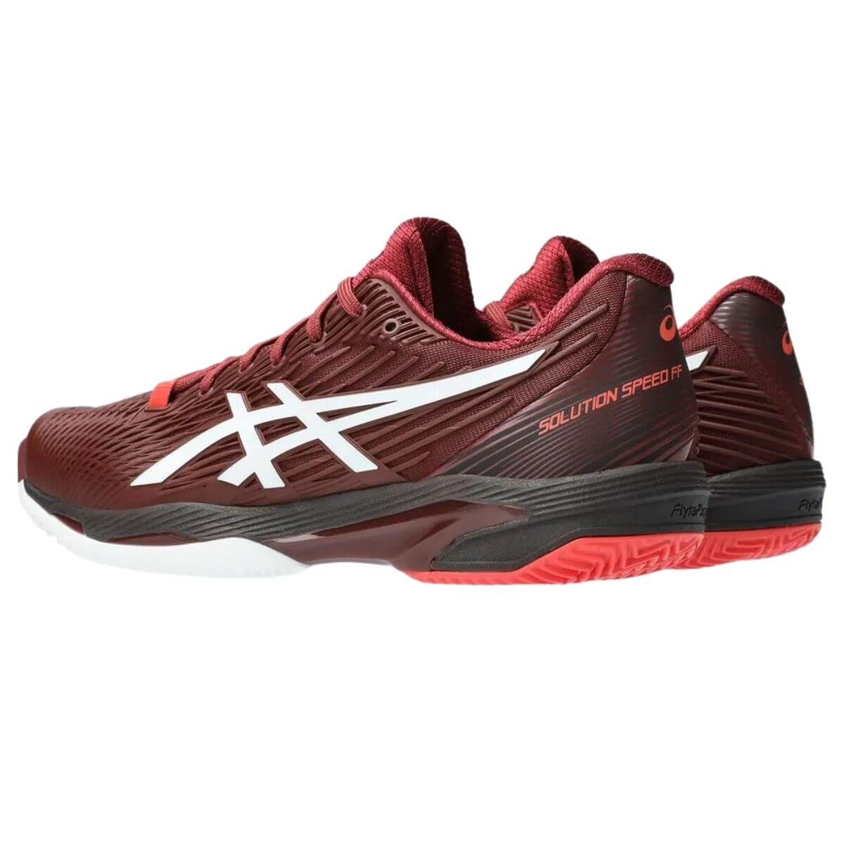 Zapatilla Asics Solution Speed FF 2 Clay Antique Red - Sur SportsZapatillas