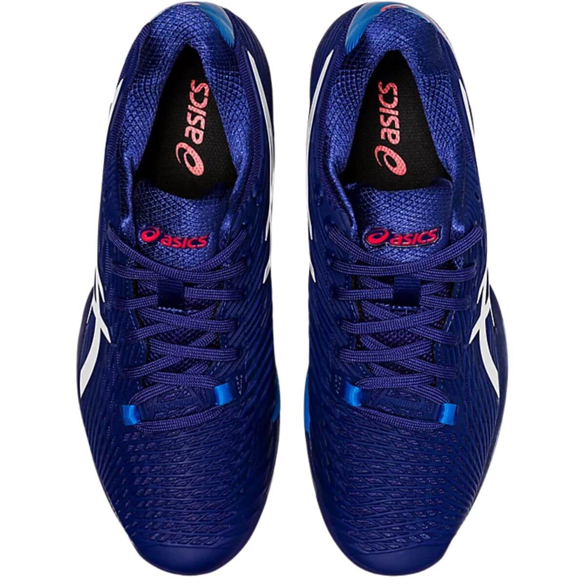 Zapatilla Asics Solution Speed FF 2 Dive Azul Rojo - Sur SportsZapatillas