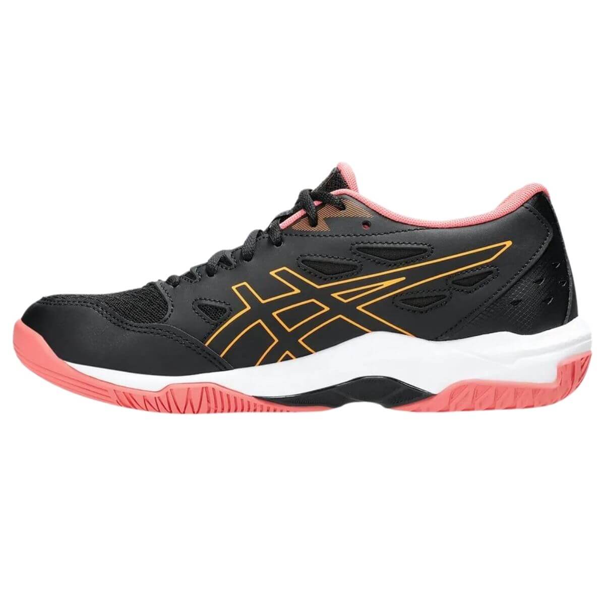 Zapatilla Asics Voleibol Mujer Gel Rocket 11 Black Orange Pop - Sur SportsZapatillas