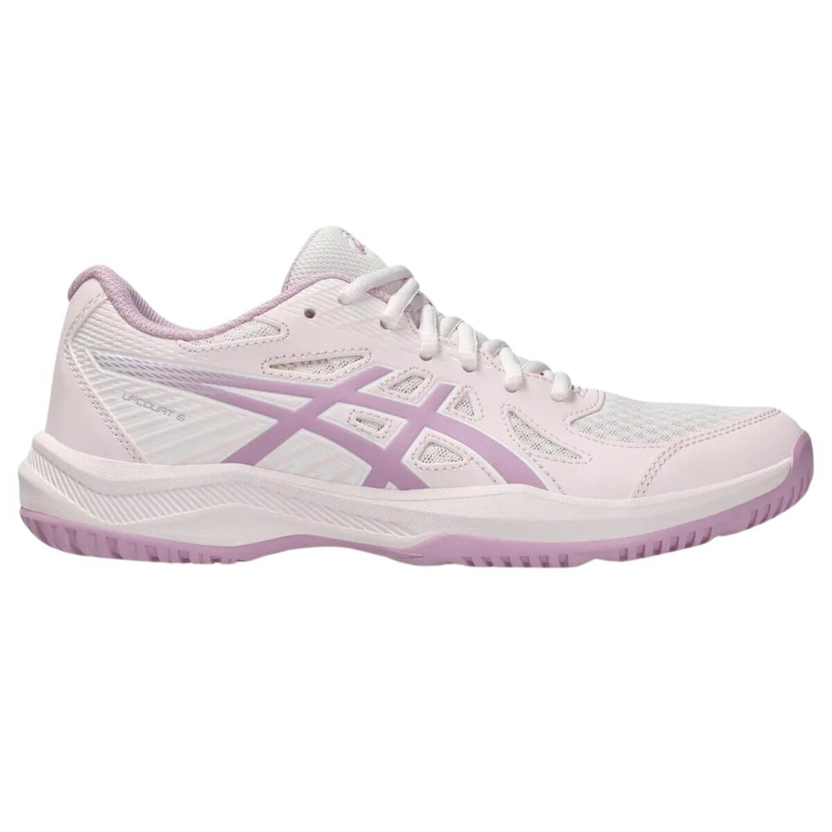 Zapatilla Asics Voleibol Mujer Upcourt 6 Pale Pink Light Ube - Sur SportsZapatillas