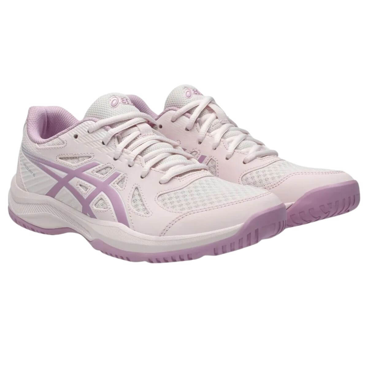 Zapatilla Asics Voleibol Mujer Upcourt 6 Pale Pink Light Ube - Sur SportsZapatillas