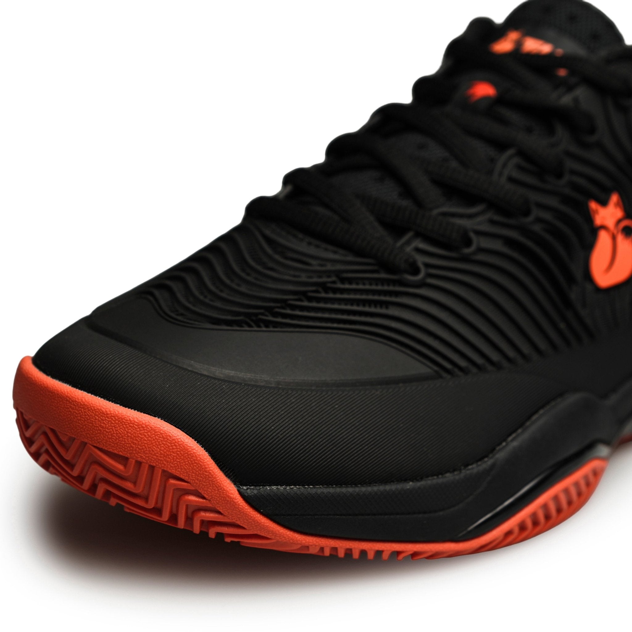 Zapatilla de Tenis ORTAK Tilki Negro Naranjo - Sur SportsZapatillas