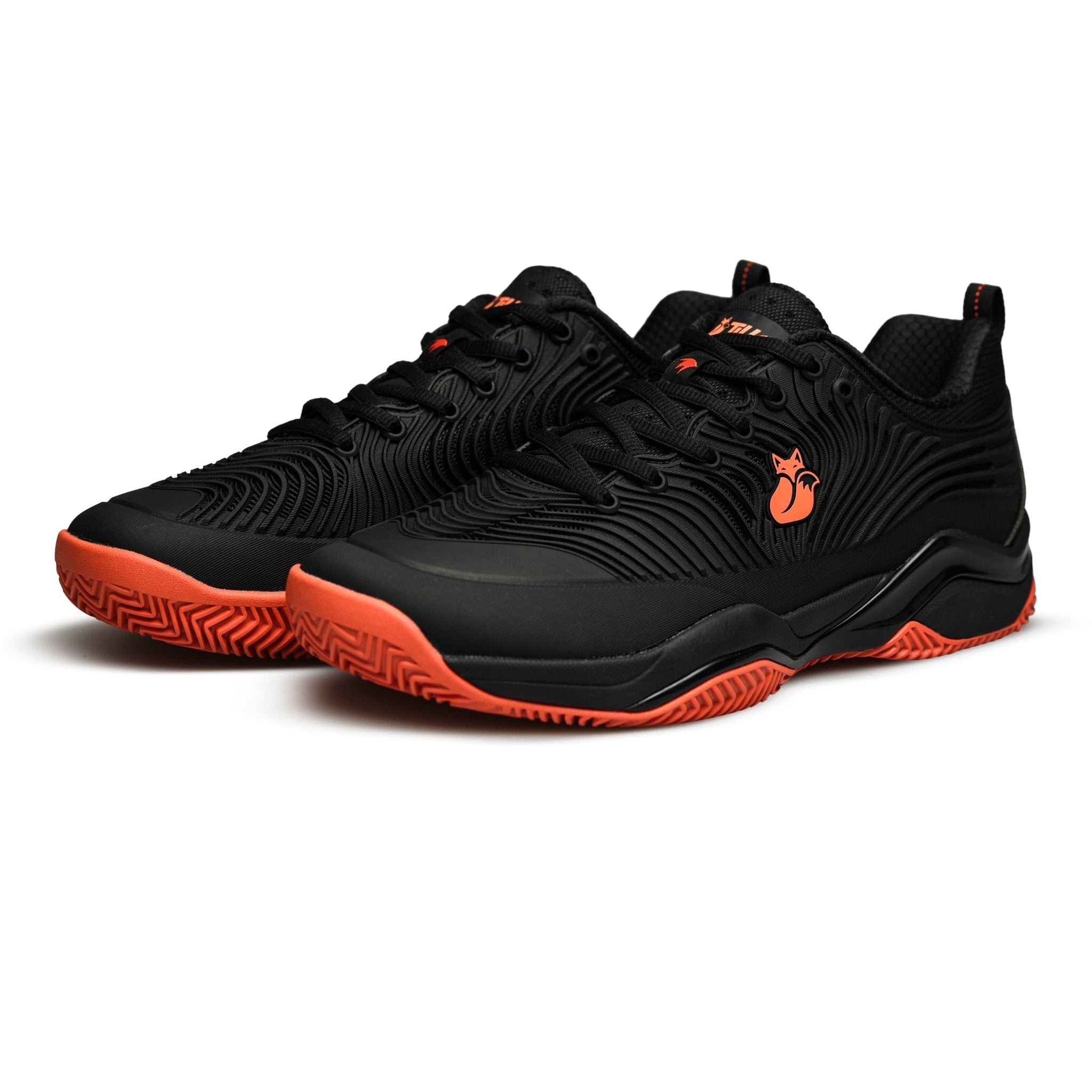 Zapatilla de Tenis ORTAK Tilki Negro Naranjo - Sur SportsZapatillas