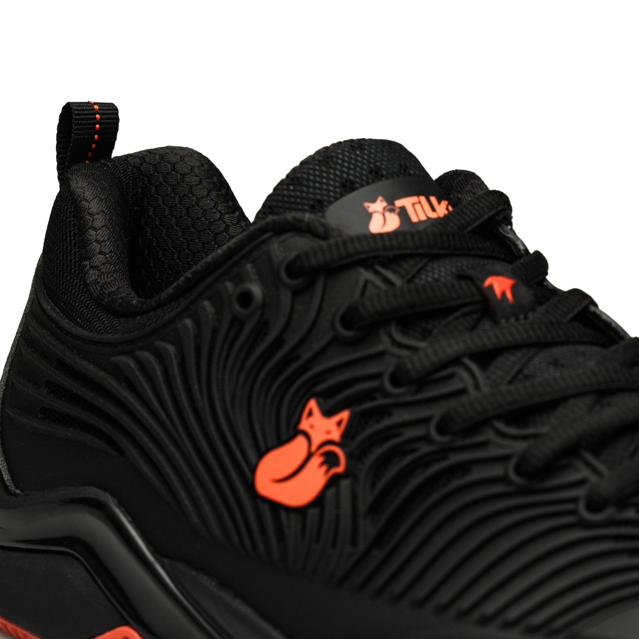 Zapatilla de Tenis ORTAK Tilki Negro Naranjo - Sur SportsZapatillas