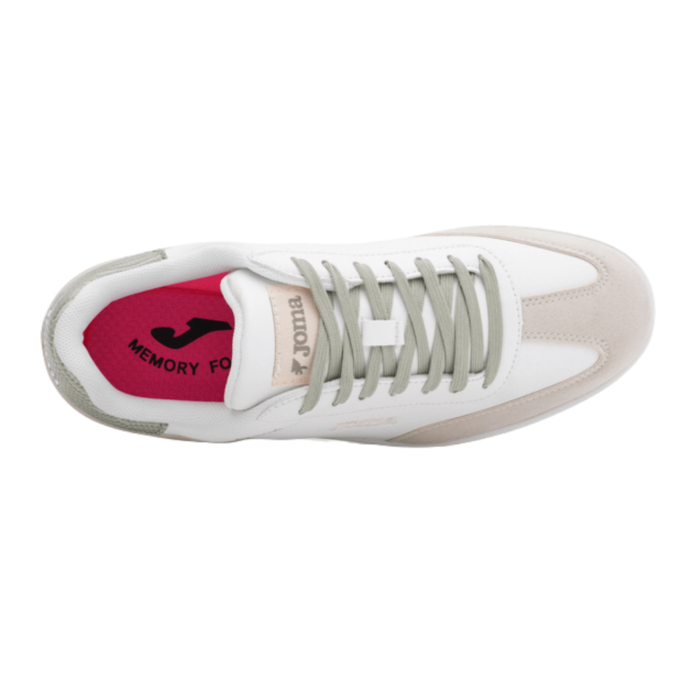 Zapatilla Joma Campus Lady 2415 Blanca Verde - Sur SportsZapatillas