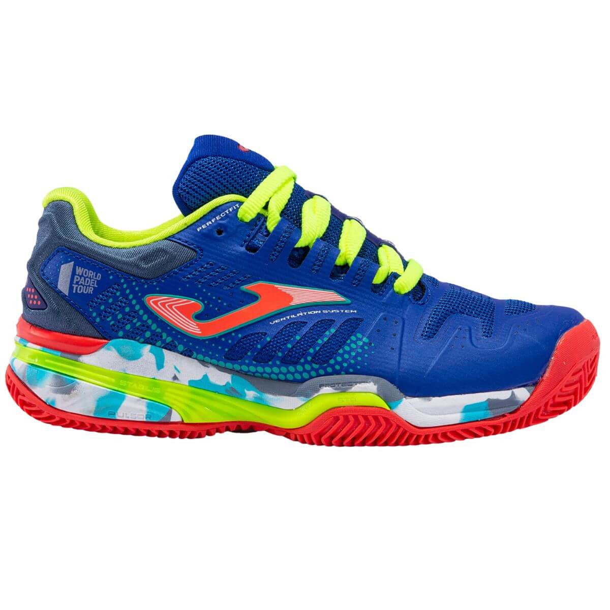 Zapatilla Joma Padel Slam Jr 2204 Azul - Sur SportsZapatillas