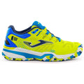 Zapatilla Joma Slam Jr 2309 Amarillo Limon Azul