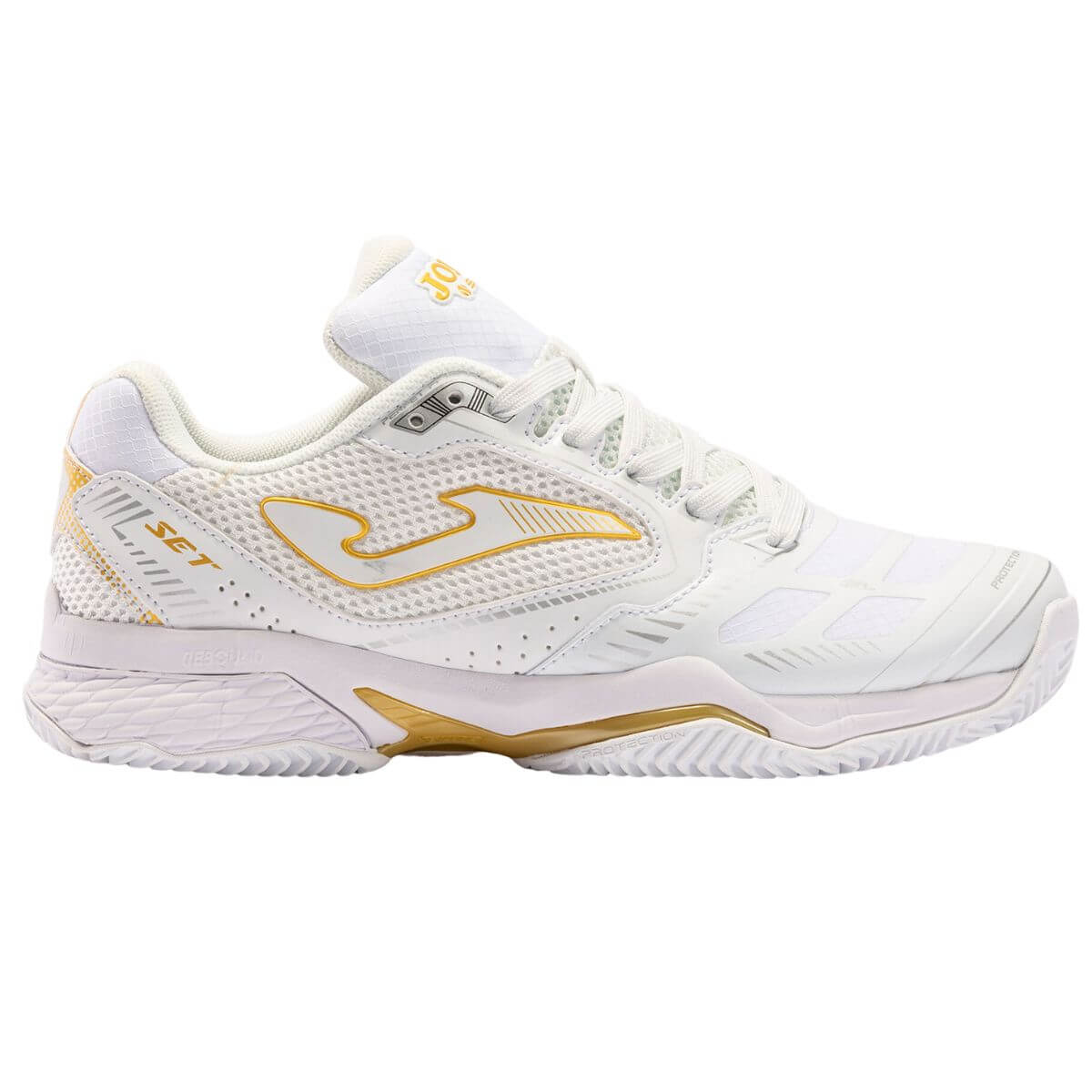 Zapatilla Joma T.Set Lady 2202 Blanco Dorado - Sur SportsZapatillas
