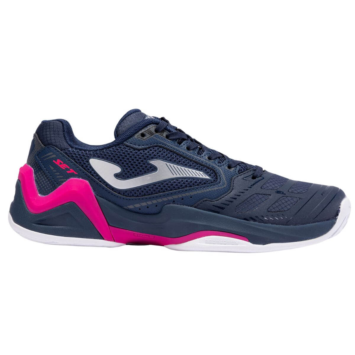 Zapatilla Joma T.Set Lady 2303 Azul Marino Rosado - Sur SportsZapatillas