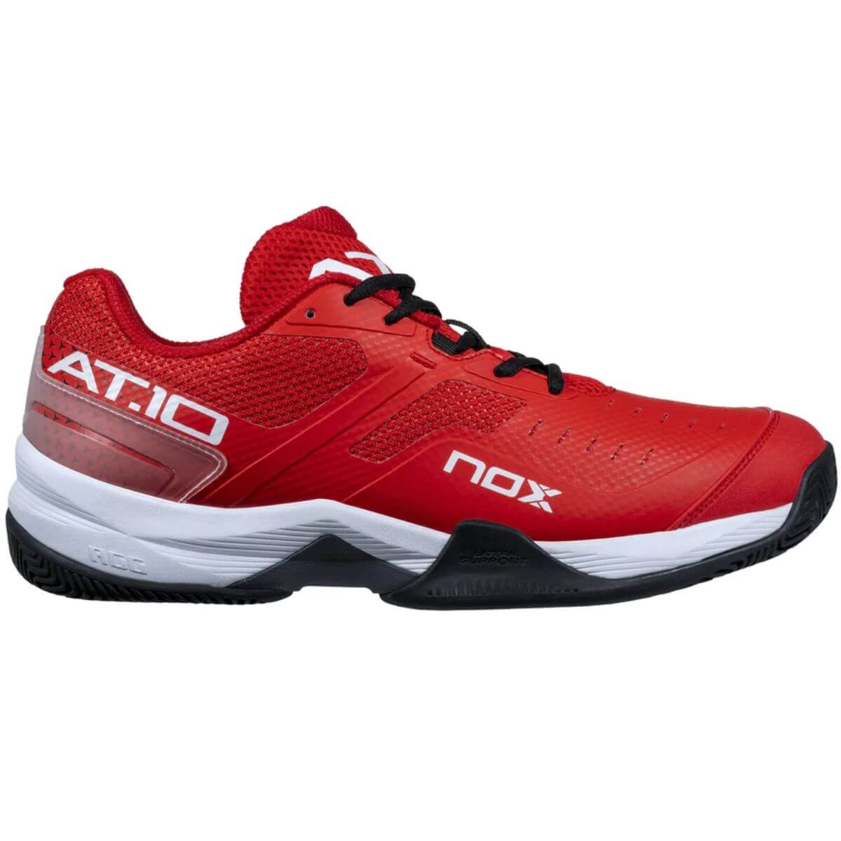 Zapatilla Nox AT10 Fiery Red Black - Sur SportsZapatillas