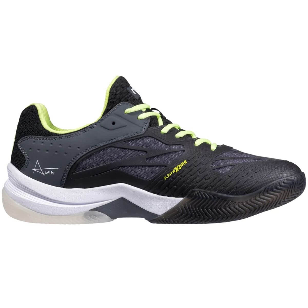 Zapatilla Nox AT10 LUX Black Sharp Green 2023/24 - Sur SportsZapatillas