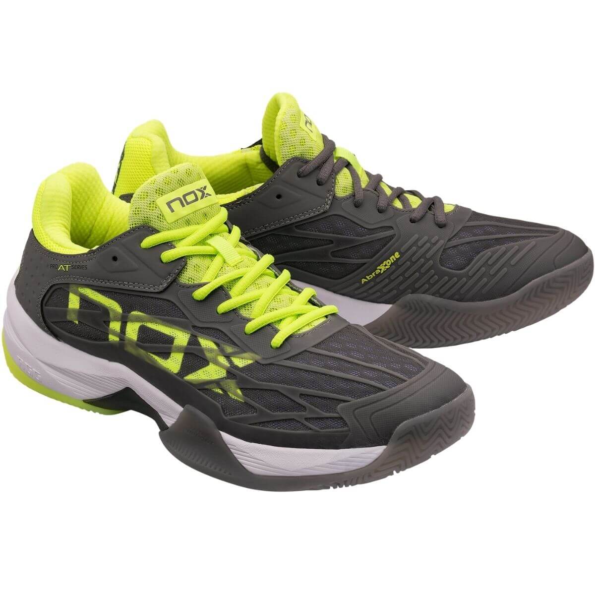 Zapatilla Nox AT10 Lux Gris Amarillo Fluor - Sur SportsZapatillas
