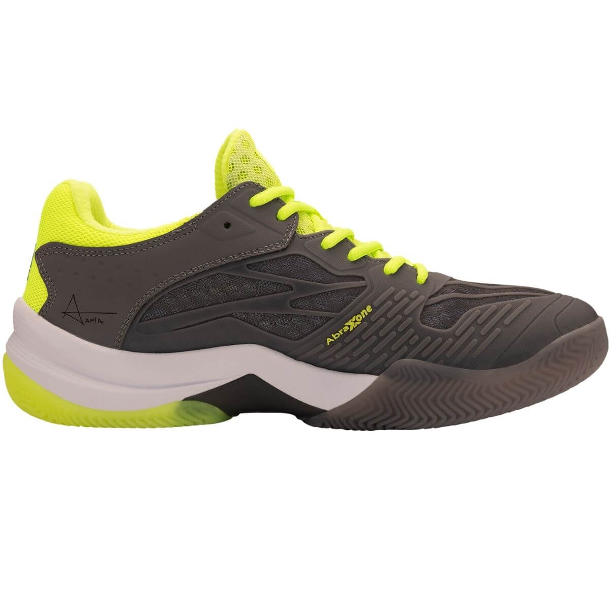 Zapatilla Nox AT10 Lux Gris Amarillo Fluor - Sur SportsZapatillas