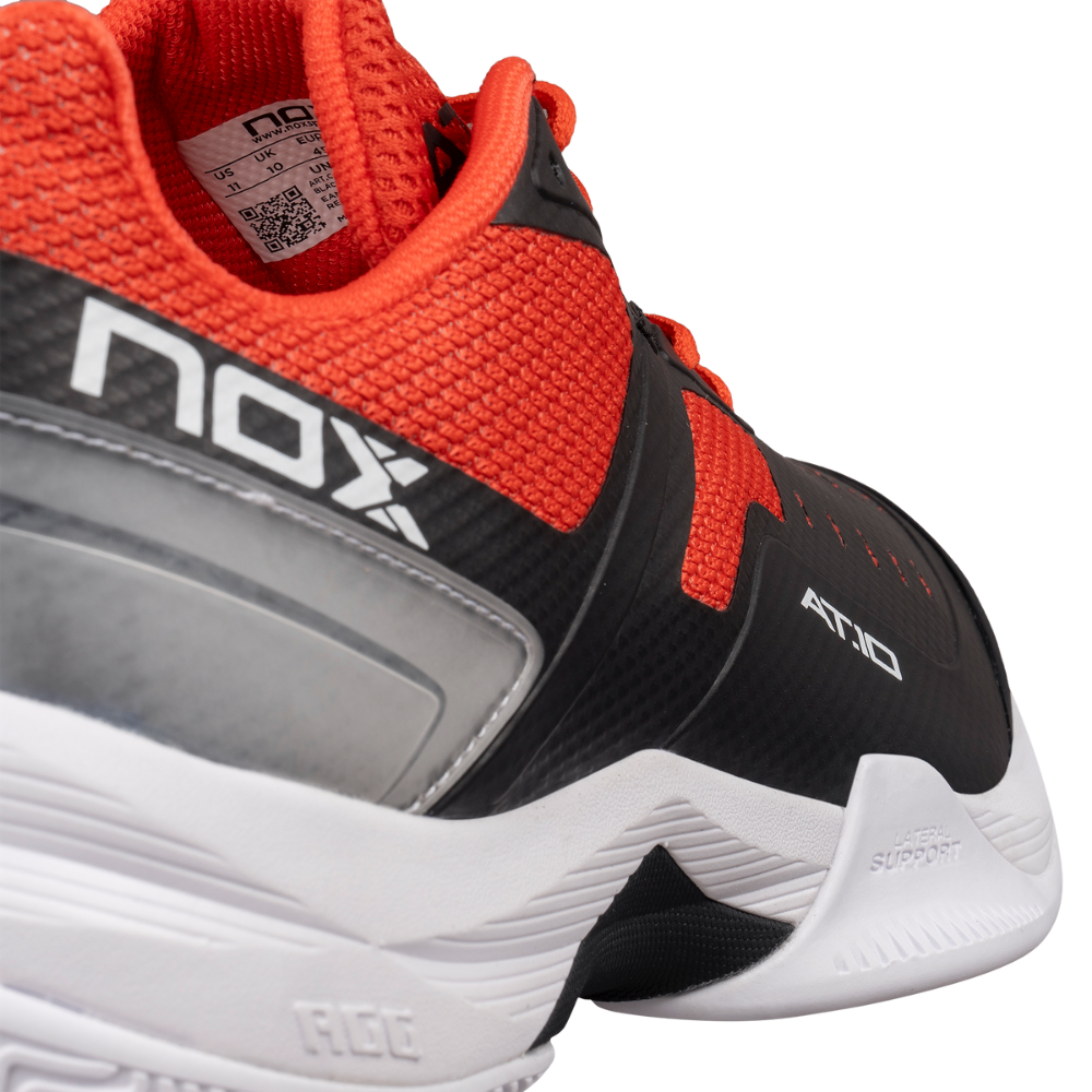 Zapatilla Nox AT10 Pro Black Red