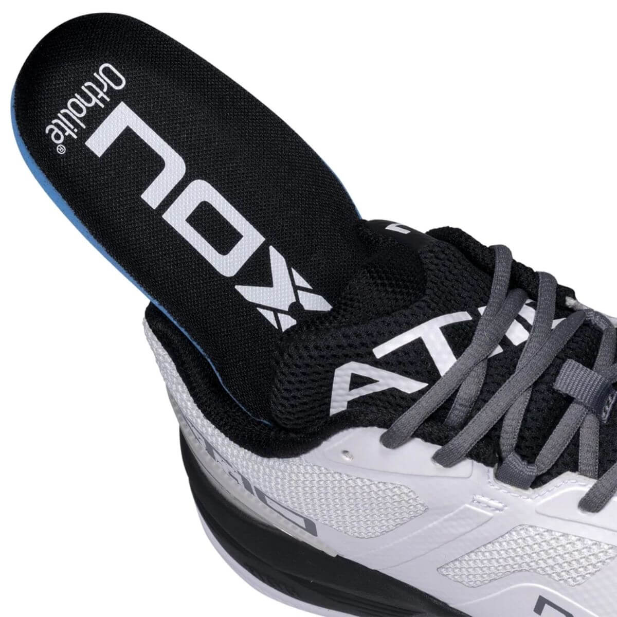 Zapatilla Nox AT10 White Black 2023/24 - Sur SportsZapatillas