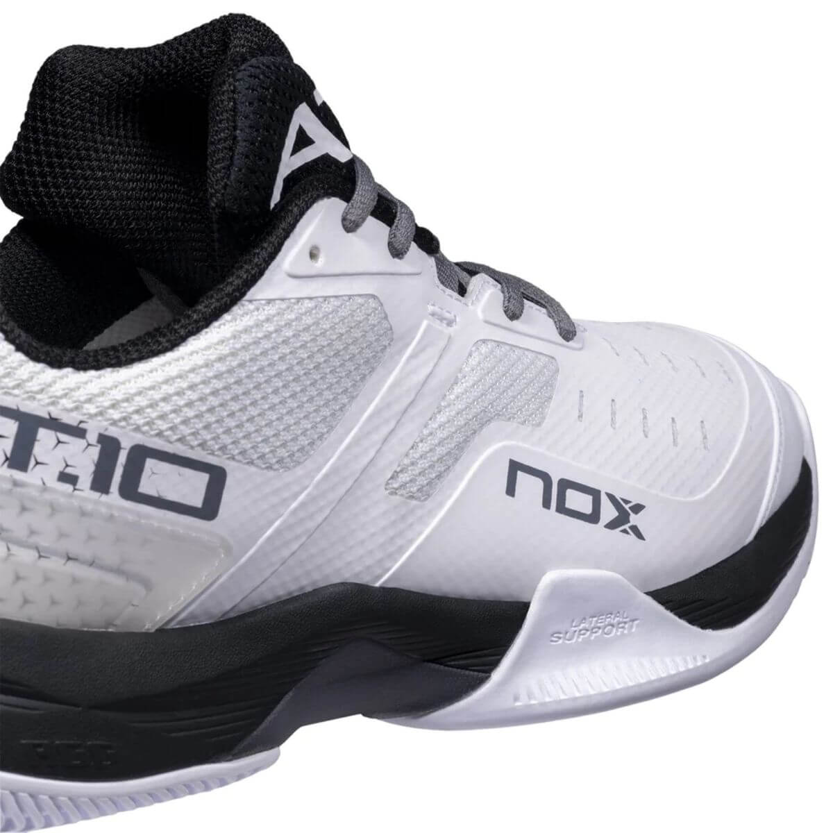 Zapatilla Nox AT10 White Black 2023/24 - Sur SportsZapatillas