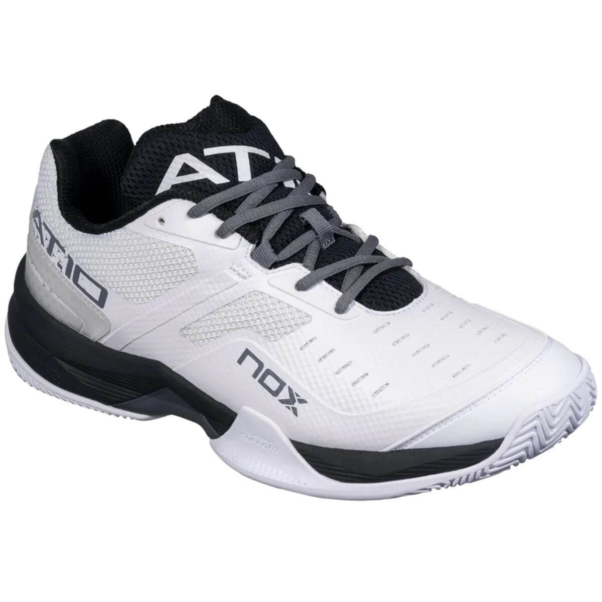Zapatilla Nox AT10 White Black 2023/24 - Sur SportsZapatillas