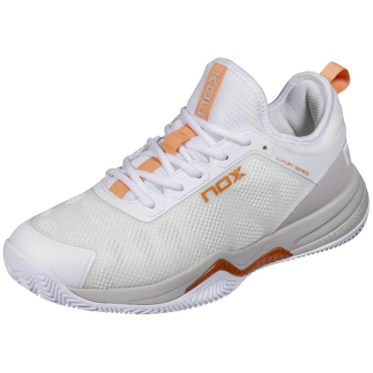 Zapatilla Nox Lux Nerbo Blanco Coral Dorado - Sur SportsZapatillas