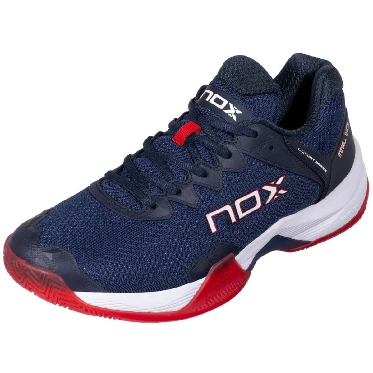 Zapatilla Nox ML10 HEXA Blue Fiery Red 2023/24 - Sur SportsZapatillas